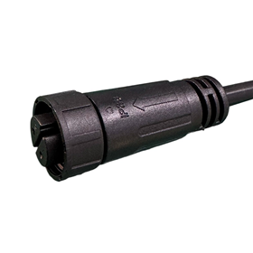 M16防水电源线2P母（偏心款）