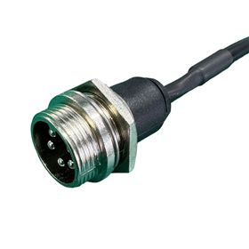 GX12系列LED防水连接线（2-7P基板后置焊接包胶）