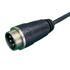 GX16系列LED防水连接线（2-10P航空包全胶防水插头)