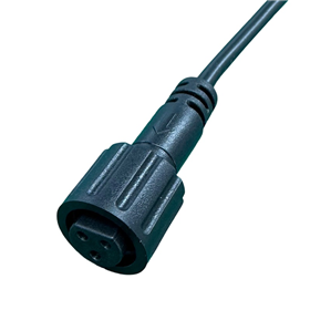 M12智能卫浴、智能马桶防水连接线（D字型3P）